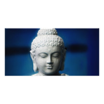 Buddha - erleuchteter individuelle photo karte