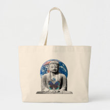 Buddha erwartet Tasche