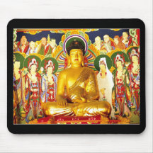 Buddha-FriedensRuhe-Ruhe Mauspad