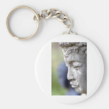Buddha im Profil Schlüsselanhänger