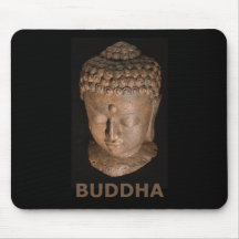 Buddha-Kopf Mousepads