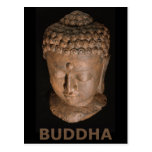 Buddha-Kopf Postkarte