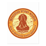 Buddha-Meditations-Klugheit Postkarten
