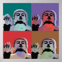 Buddha-Plakat