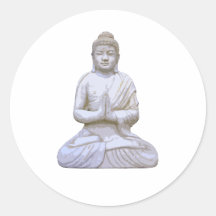 Buddha sitzender ~ Buddhist-Buddhismus Aufkleber