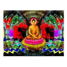 Buddha-Strudel - Postkarte