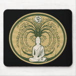 Buddha unter dem Bodhi Baum Mousepads