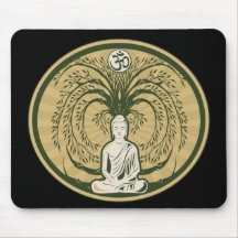 Buddha unter dem Bodhi Baum Mousepads