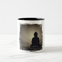 Buddha-Verstand ist alles Tasse