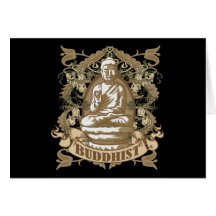 Buddhistisch Grußkarte