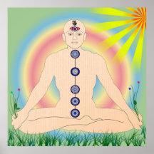 Buddhistisches Plakat