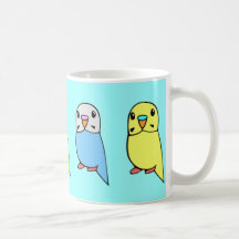 Budgerigars-Becher Tassen
