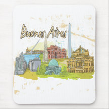 Buenos Aires Mousepad