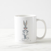 Bugs Bunny stehend Kaffee Tasse