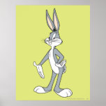 Bugs Bunny stehende 3 Plakatdruck