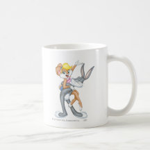 Bugs- Bunny und Lolahäschen 2 Kaffee Tasse