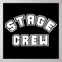 Bühne-Crew Plakat