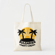 Bulgarien Party-Crew Einkaufstaschen
