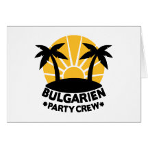 Bulgarien Party-Crew Karte