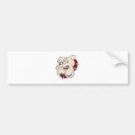 Bulldogge bulldog auto sticker