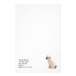 Bulldoggen-Briefpapier Büropapiere