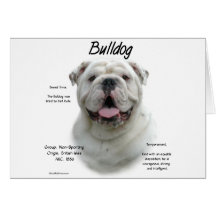 Bulldoggen-Geschichtsentwurf Karte