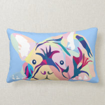 Bulldoggen Pastell Kissen kissen