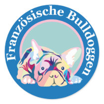 Bulldoggen Sticker aufkleber