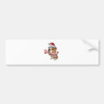 Bulldoggenweihnachten Auto Aufkleber