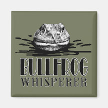 Bullfrog Whisperer Refrigerator Magnet