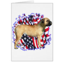 Bullmastiff Patriot Karten