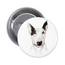 Bullterrier-Fehlschlag Button