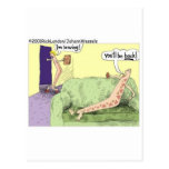 Bumerang Relagionships lustige Cartoon-Geschenke u Postkarten