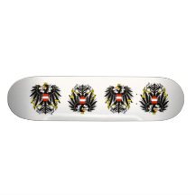 Bundesadler, Österreich Bedrucktes Skateboard