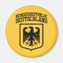 Bundesrepublik Deutschland/Deutscher Eagle Kühlschrankmagnete