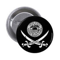 Bundesstaatliches Reserve-Piraten-Logo buttons