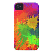 Bunt spritzt iPhone Kasten Case-Mate iPhone 4 Hülle