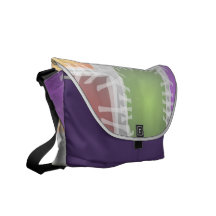 Bunte abstrakte Bote-Tasche Kuriertasche