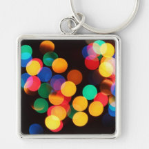 Bunte bokeh Lichter Schlüsselbänder