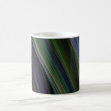 "Bunte Feder-" Grafik Teetasse