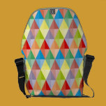 Bunte Form-und Muster-Bote-Tasche kuriertaschen