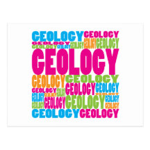 Bunte Geologie Postkarten