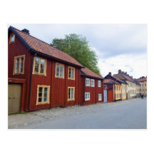 Bunte Häuser, Lotsgatan, SÃ¶dermalm, Stockholm Postkarten
