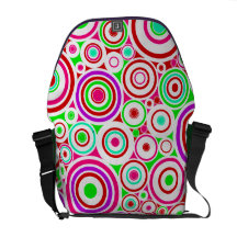 Bunte Kreis-Rickshaw-Bote-Tasche Kurier Taschen