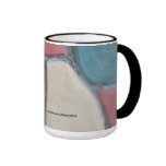 Bunte Kunst-Kaffeetasse