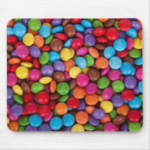 Bunte Regenbogensüßigkeits-Süßigkeiten Mousepad