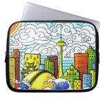 Bunte Toronto-Laptophülse Laptop Schutzhülle