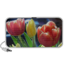 Bunte Tulpe-tragbarer MiniLautsprecher