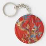 Bunter Drache Schlüsselband