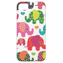 Bunter Elefant scherzt Muster iphone Fall Schutzhülle Fürs iPhone 5